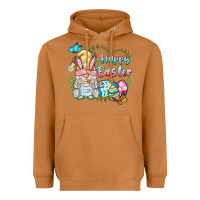 Meerkat happy easter bunny gnome Heavyweight Hoodie - BarkalooDesign