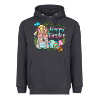 Smoke happy easter bunny gnome Heavyweight Hoodie - BarkalooDesign