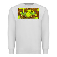 Dove Grey tennis mom license plate Premium Sweatshirt - BarkalooDesign