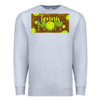 Heather Grey tennis mom license plate Premium Sweatshirt - BarkalooDesign