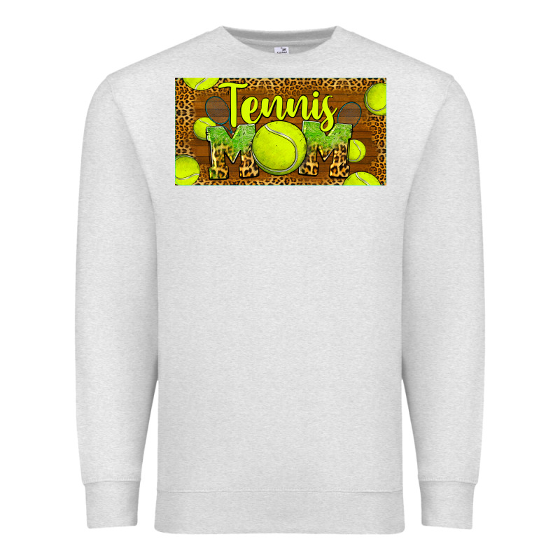 Tennis Mom License Plate Premium Sweatshirt by BarkalooDesign | Teevron