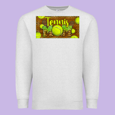 Tennis Mom License Plate Premium Sweatshirt Designed By Barkaloodesign