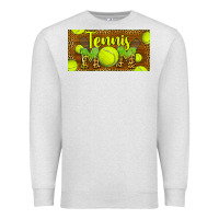 Oatmeal Heather tennis mom license plate Premium Sweatshirt - BarkalooDesign
