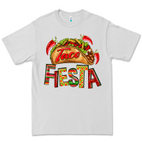 Dove Grey Taco Fiesta Premium Tee - texasbilliewilder