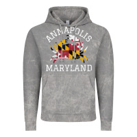 Cloud Rock Annapolis Maryland Crab State Flag Home Travel Vintage Vintage Hoodie - longCreatives