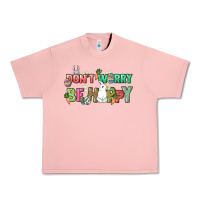 Salmon Don't worry be hoppy Easter Day Urban Heavy Tee - HowdyJamesFarm