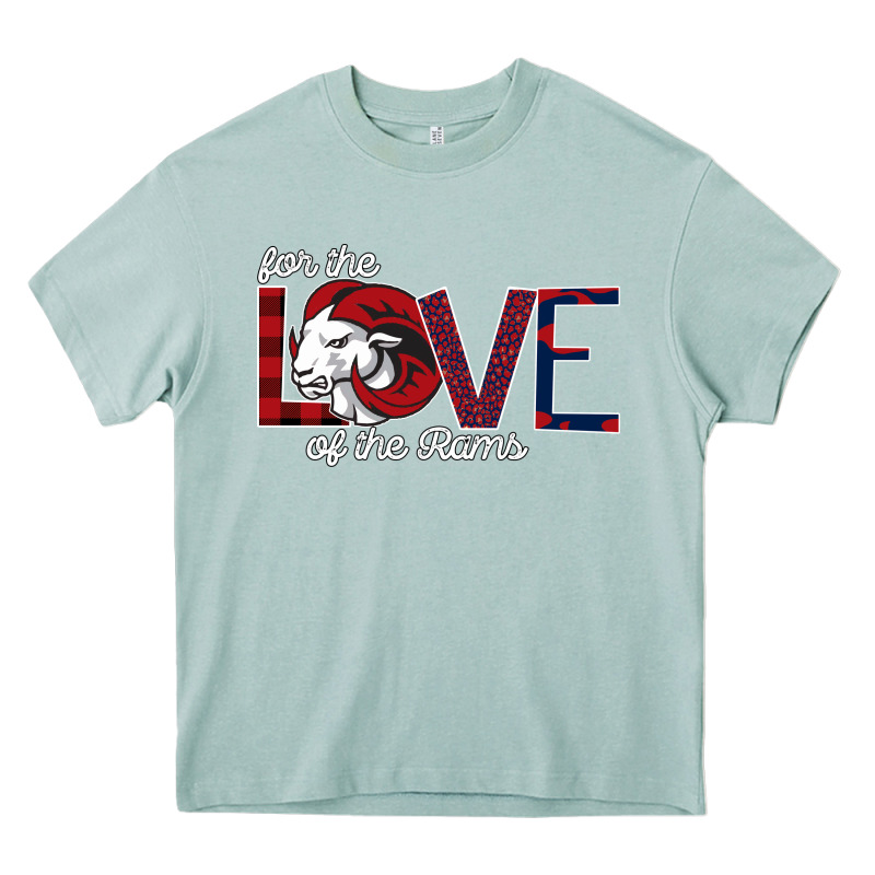 For The Love Of The Rams Heavy Core Tee by Bettercallsaul | Teevron