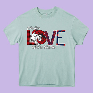 For The Love Of The Rams Heavy Core Tee Designed By Bettercallsaul