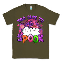 Army Green too cute spook Classic Tee - Artiststas
