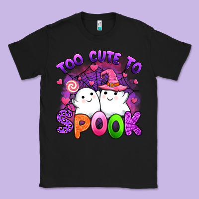 Too Cute Spook Classic Tee Designed By Artiststas