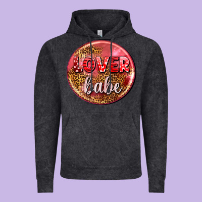 Lover Babe Olivia Vintage Hoodie Designed By Oliviacreatesart