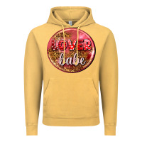 Vintage Mustard lover babe olivia Vintage Hoodie - OliviaCreatesArt