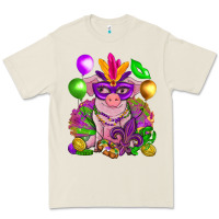 Bone Mardi Gras pig Premium Tee - NancyCooperArtShop