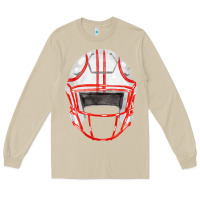 Mushroom football helmet fa element Long Sleeve Tee - FaDigitalArtStudio