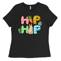 Black Hip hop Easter Ladies Tee - NancyCooperArtShop