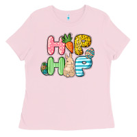 Bubblegum Pink Hip hop Easter Ladies Tee - NancyCooperArtShop