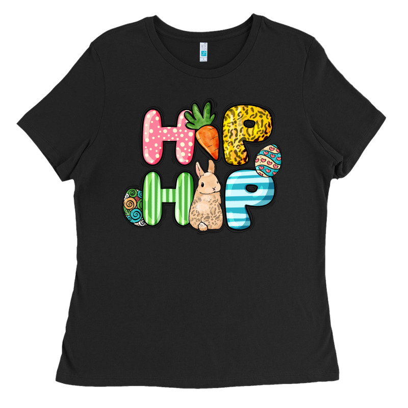 Hip Hop Easter Ladies Tee by NancyCooperArtShop | Teevron
