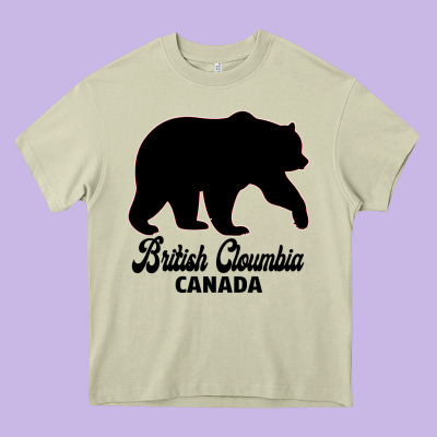 British Cloumbia Canada Heavy Core Tee Designed By Bettercallsaul