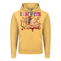 Vintage Mustard i am with cupid Vintage Hoodie - OliviaCreatesArt