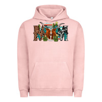 Pigment Salmon longhorn mom Urban Hoodie - AdoDesignShop