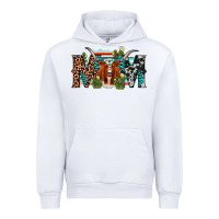 White longhorn mom Urban Hoodie - AdoDesignShop
