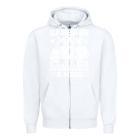 White garbage man gift t  shirt recycling trash garbage man t  shirt Zipper Hoodie - longCreatives