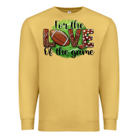 Antique Gold for the love of the game football Premium Sweatshirt - BarkalooDesign