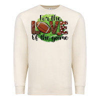 Sandshell for the love of the game football Premium Sweatshirt - BarkalooDesign