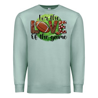 For The Love Of The Game Football Premium Sweatshirt | Teevron