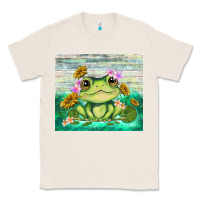 Natural frog with sunflower Classic Tee - TumblerDesignByShophia