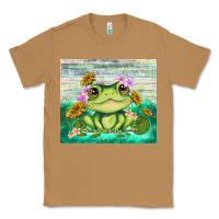 Toasted Coconut frog with sunflower Classic Tee - TumblerDesignByShophia