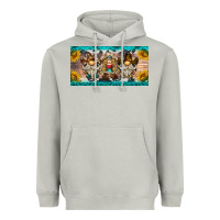 Moon Dust western gnome license plate Heavyweight Hoodie - BarkalooDesign