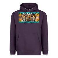Plum western gnome license plate Heavyweight Hoodie - BarkalooDesign