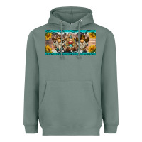 Sage western gnome license plate Heavyweight Hoodie - BarkalooDesign