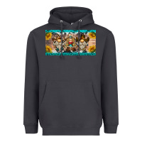 Smoke western gnome license plate Heavyweight Hoodie - BarkalooDesign