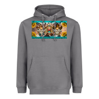 Storm western gnome license plate Heavyweight Hoodie - BarkalooDesign