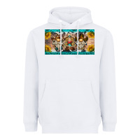 White western gnome license plate Heavyweight Hoodie - BarkalooDesign