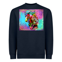 Colorful Unicorn Horse Heavyweight Sweatshirt | Teevron