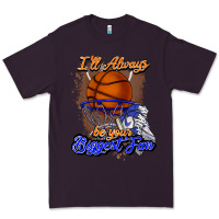 Plum I'll always be your biggest fan basketball Premium Tee - NancyCooperArtShop