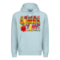Blue Mist Sweet Summer Time Premium Hoodie - CowhideDigitalArt