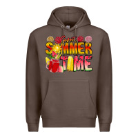 Coffee Sweet Summer Time Premium Hoodie - CowhideDigitalArt
