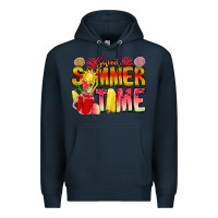 Navy Sweet Summer Time Premium Hoodie - CowhideDigitalArt