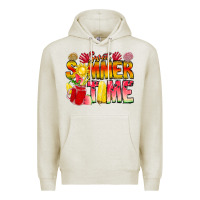 Oatmeal Heather Sweet Summer Time Premium Hoodie - CowhideDigitalArt