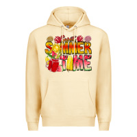 Pina Colada Sweet Summer Time Premium Hoodie - CowhideDigitalArt