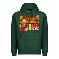 Sports Green Sweet Summer Time Premium Hoodie - CowhideDigitalArt