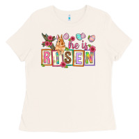 Bone He is risen Ladies Tee - NancyCooperArtShop