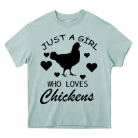 Arona Just A Girl Who Love Chickens Heavy Core Tee - Bettercallsaul