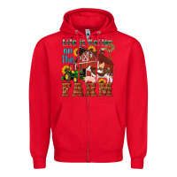 Western Life Is Better On The Farm Zipper Hoodie | Teevron