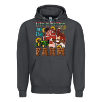 Smoke western life is better on the farm Zipper Hoodie - Artiststas