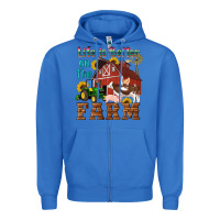 True Royal western life is better on the farm Zipper Hoodie - Artiststas